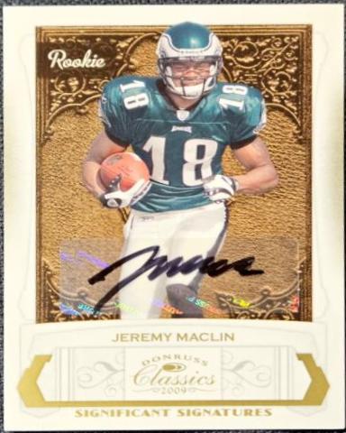 Jeremy Maclin [Significant Signatures Gold] #204