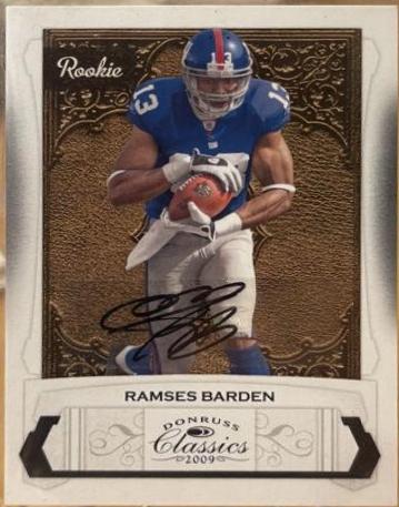 Ramses Barden [Autograph] #237