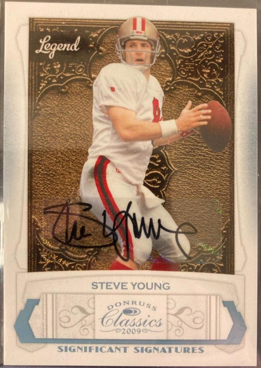 Steve Young [Significant Signatures Platinum] #141