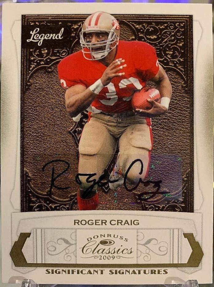 Roger Craig [Significant Signatures Gold] #138