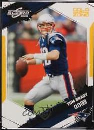 Tom Brady [Gold Zone] #179