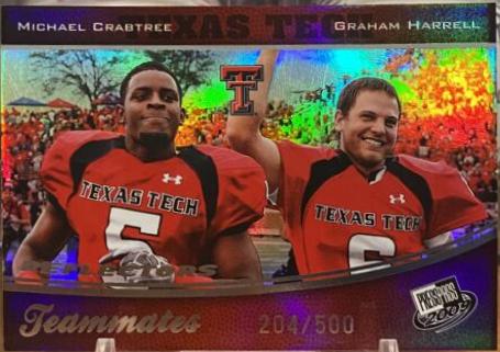 Michael Crabtree, Graham Harrell #93