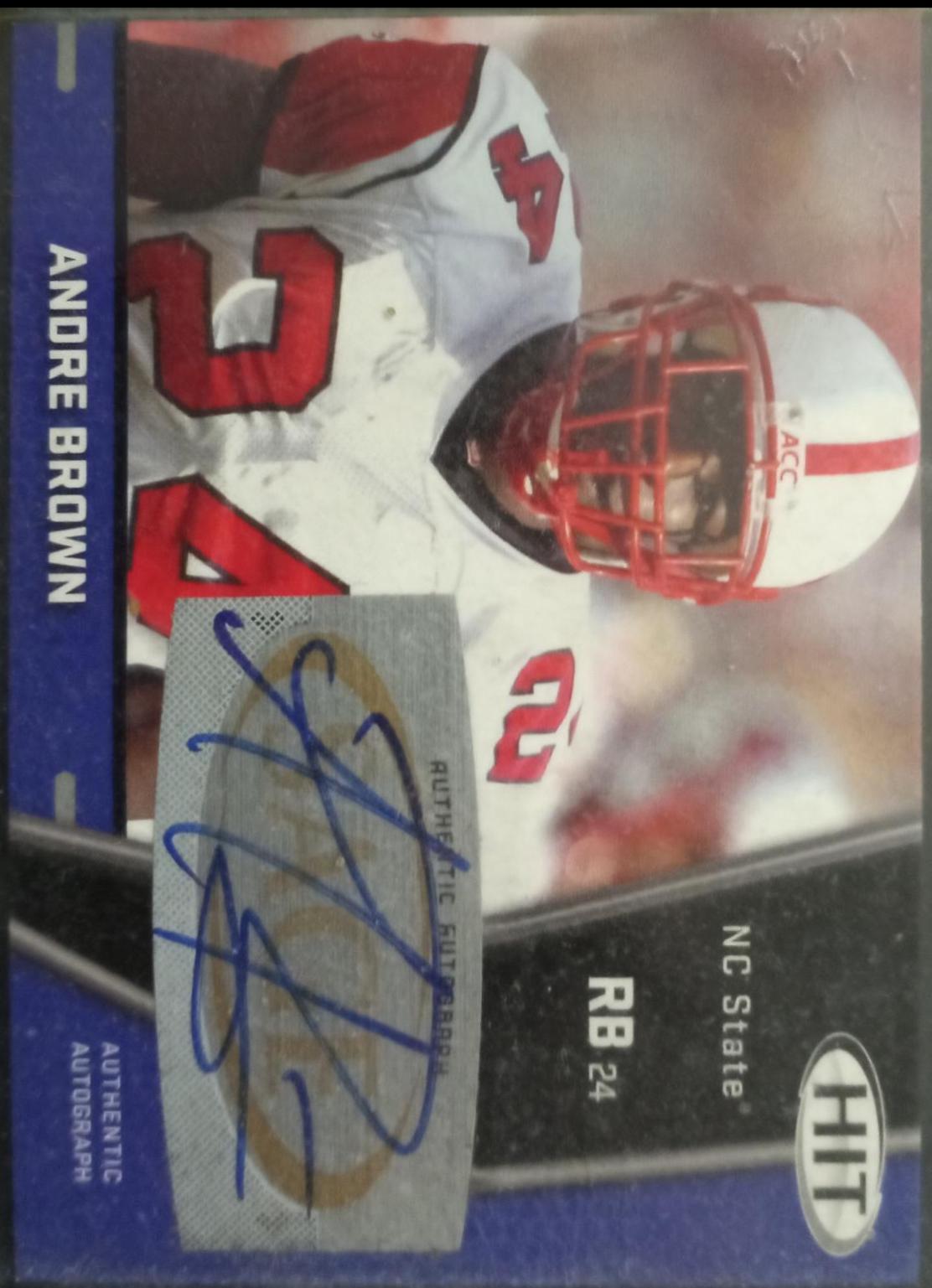 Andre Brown #A66
