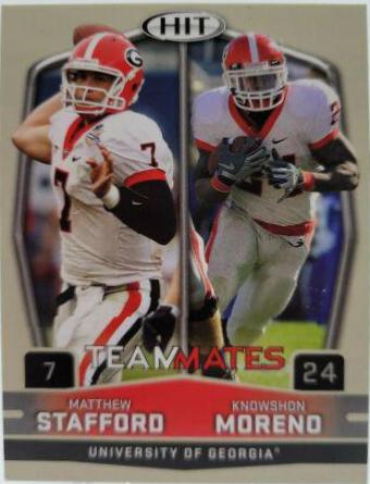 Knowshon Moreno, Matthew Stafford [Gold] #56