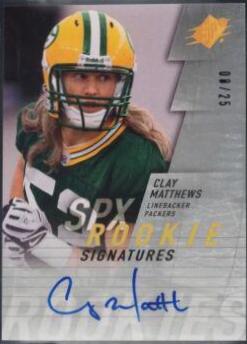 Clay Matthews [Autograph Gold Holofoil] #132