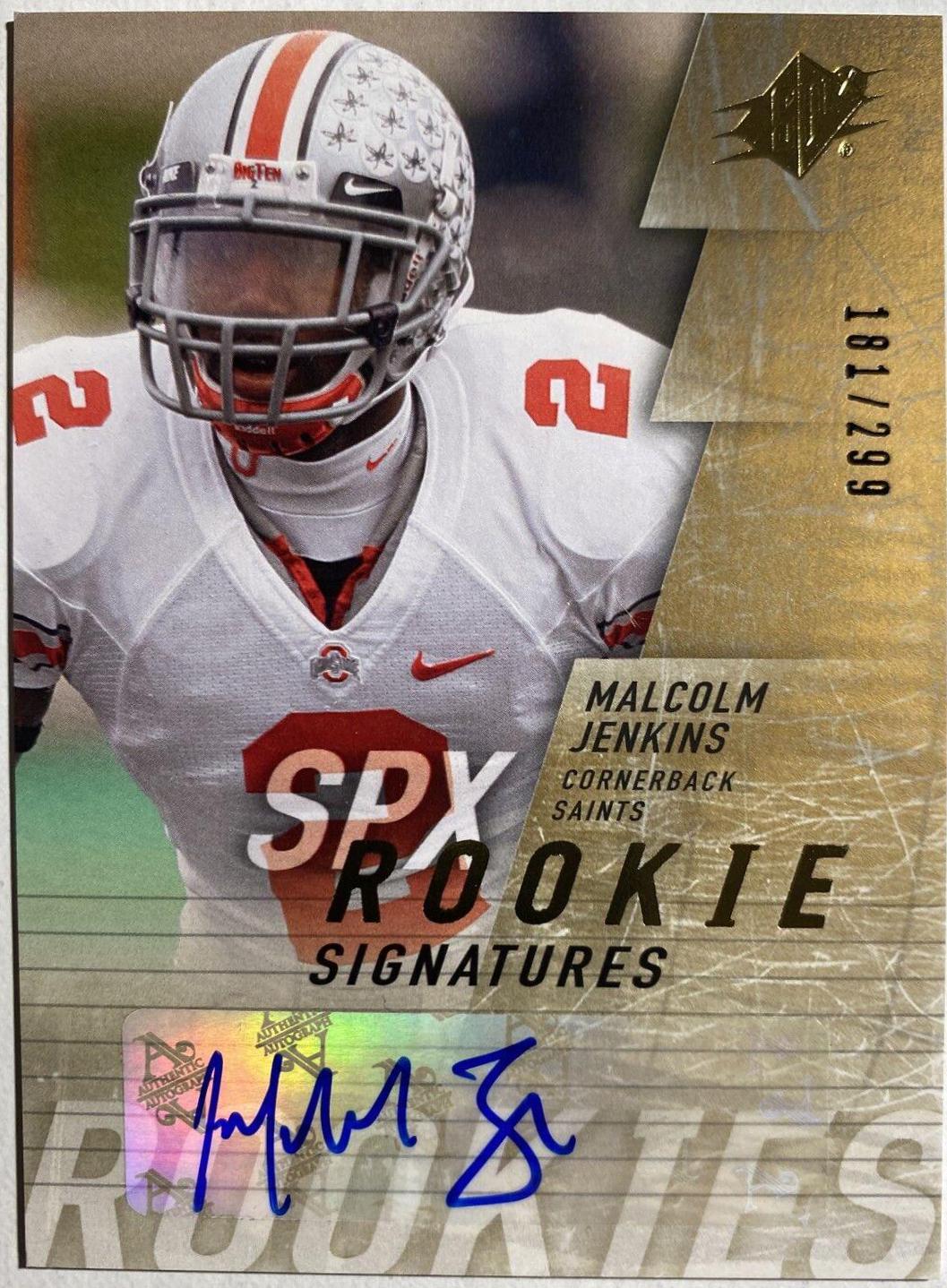 Malcolm Jenkins [Autograph Silver] #138