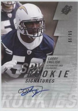 Larry English [Autograph Silver] #162