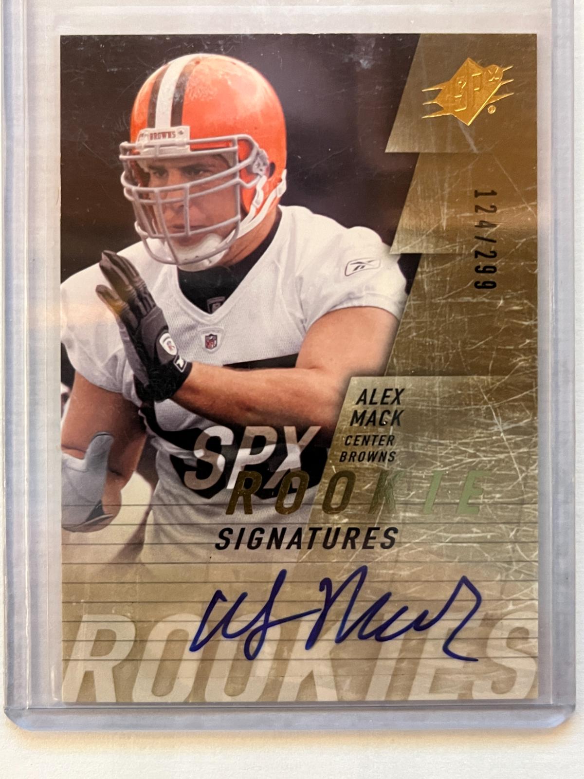 Alex Mack [Autograph] #156