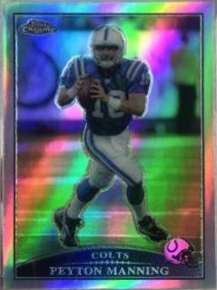 Peyton Manning [Blue Jersey Blue Refractor] #TC96