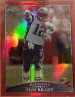 Tom Brady [Throwing Red Refractor] #TC70