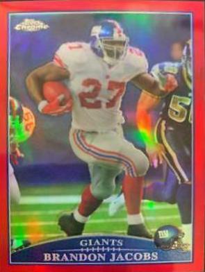 Brandon Jacobs [Red Refractor] #TC68