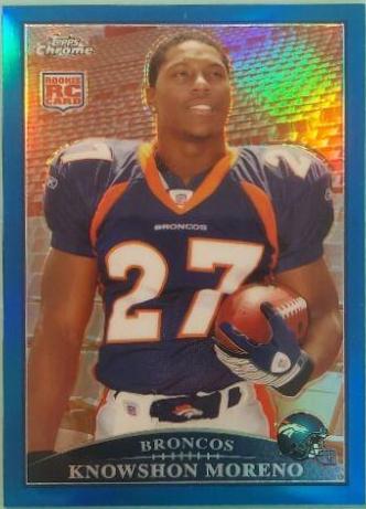 Knowshon Moreno [Blue Refractor] #TC170