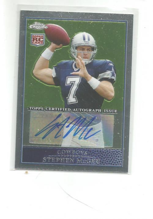 Stephen McGee [Autograph Refractor] #TC212