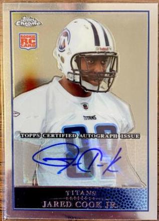 Jared Cook Jr. [Autograph] #TC158
