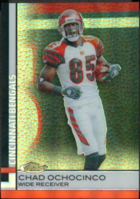 Chad Ochocinco [Blue Refractor] #24