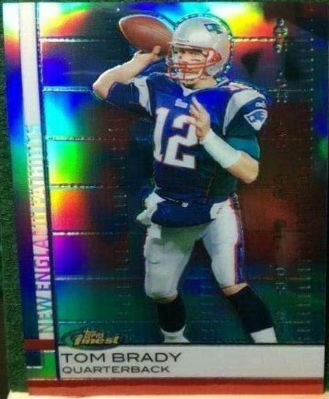 Tom Brady [Blue Refractor] #29