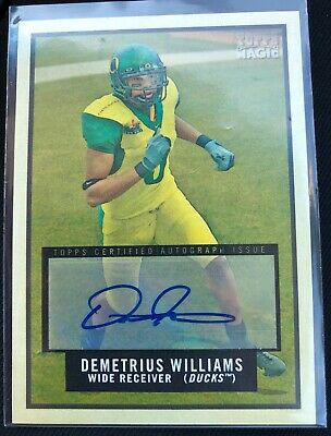 Demetrius Williams [Autograph] #218