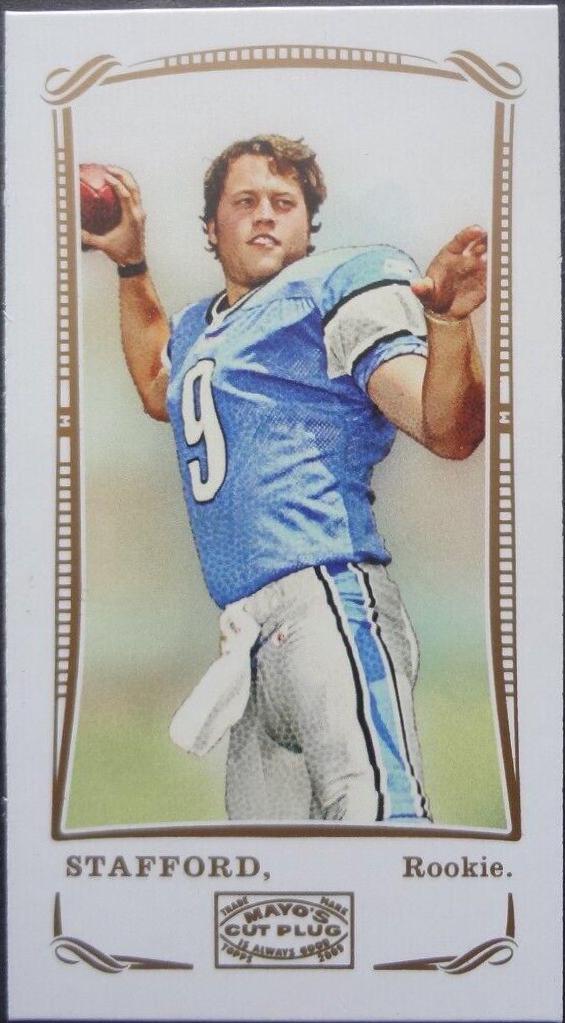 Matthew Stafford [Mini Blue Back]