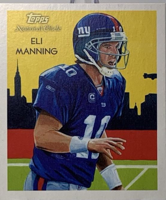 Eli Manning [Mini Bazooka Back] #C95