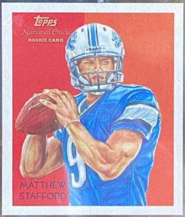 Matthew Stafford [Mini Chicle Back] #C37