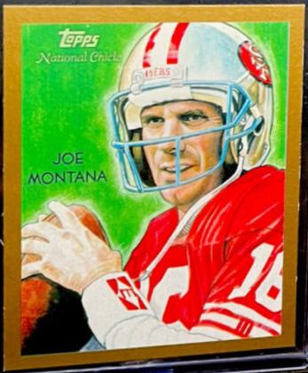 Joe Montana [Mini Chicle Back] #C46