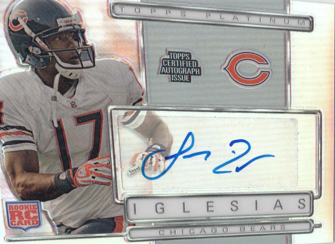 Juaquin Iglesias [Autograph] #123