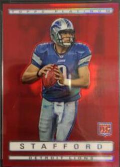 Matthew Stafford [Red Refractor] #125