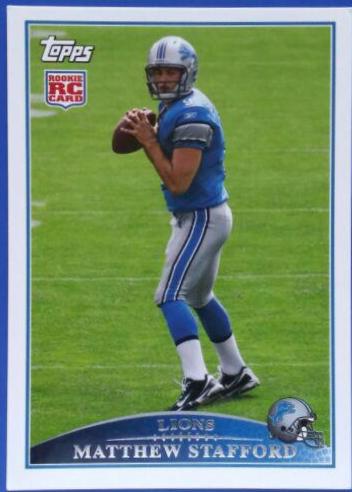 Matthew Stafford [Two Hands on Ball] #430