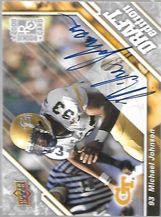 Michael Johnson [Autograph] #5