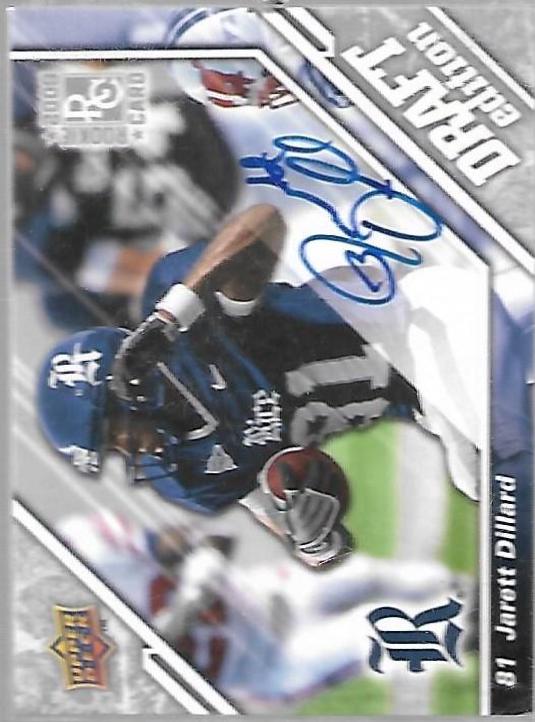 Jarett Dillard [Autograph] #40