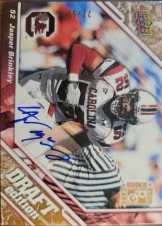 Jasper Brinkley [Autograph Silver] #60