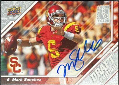 Mark Sanchez [Autograph Silver] #102