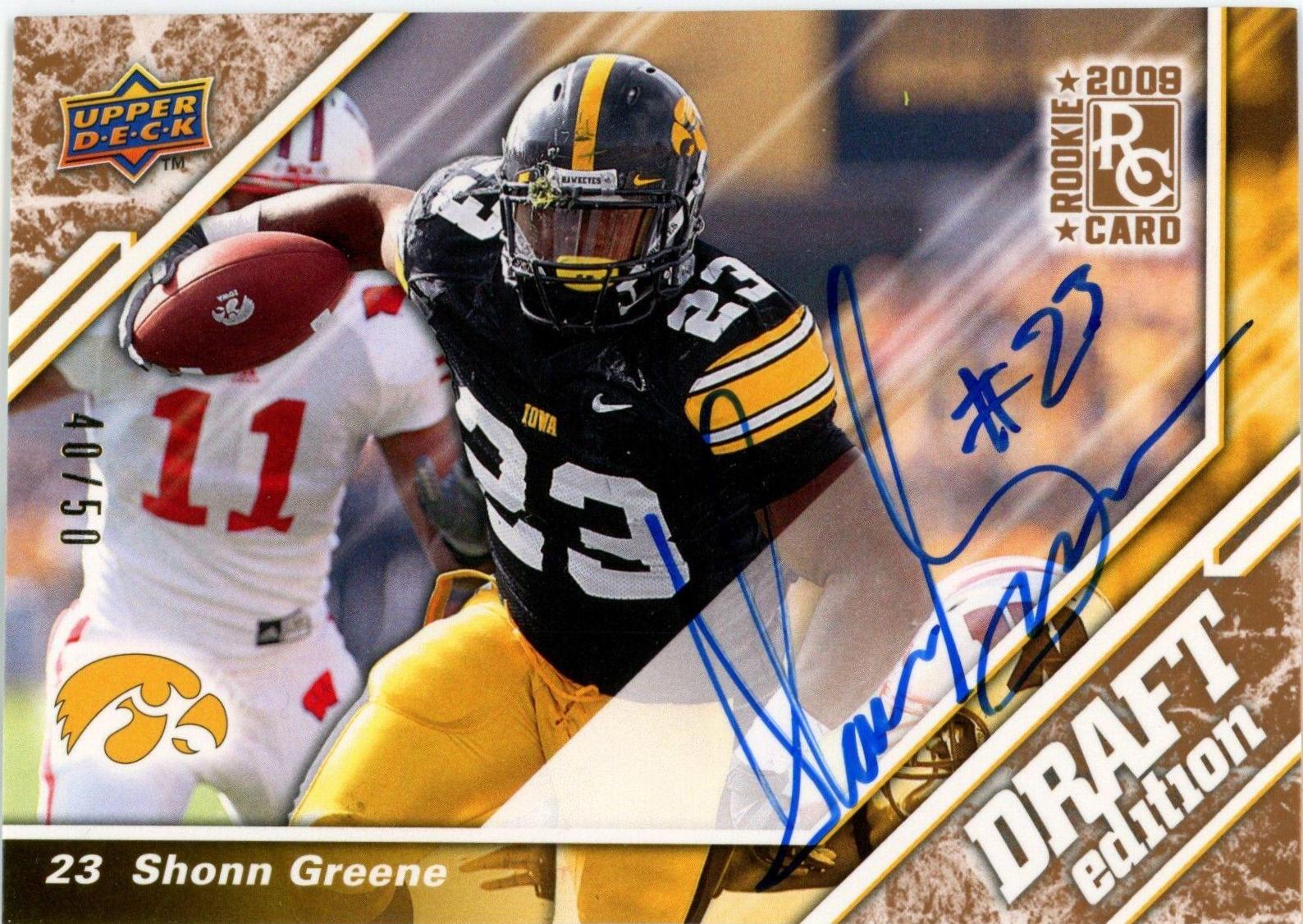 Shonn Greene [Autograph Copper] #95