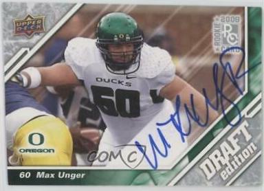 Max Unger [Autograph] #47