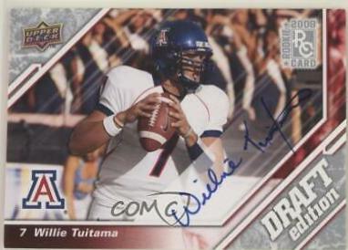 Willie Tuitama [Autograph] #133