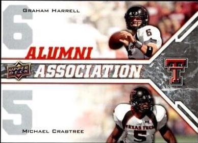 Graham Harrell, Michael Crabtree [Autograph Copper] #240