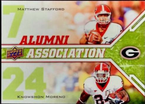 Knowshon Moreno, Matthew Stafford [Green] #235