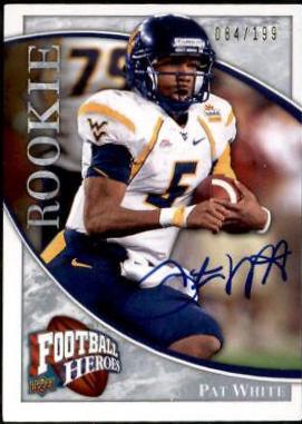 Pat White [Autograph Silver] #130