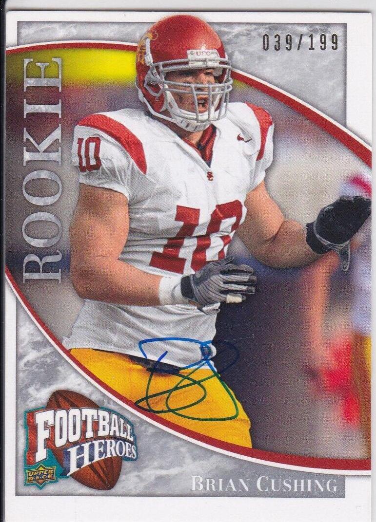 Brian Cushing [Autograph Silver] #169