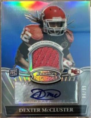 Dexter McCluster [Black Refractor] #BSADM