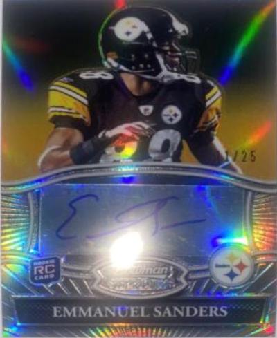 Emmanuel Sanders [Gold Refractor] #BSAES