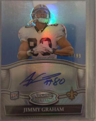 Jimmy Graham [Blue Refractor] #BSAJG