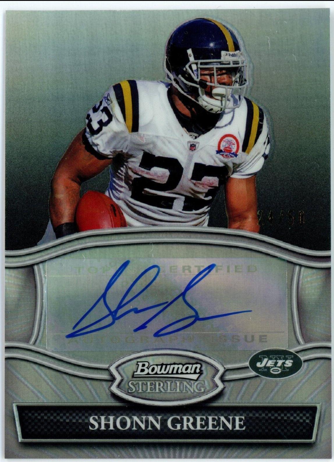 Shonn Greene [Black Refractor] #BSASG