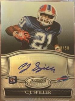 C.J. Spiller [Black Refractor] #CJS