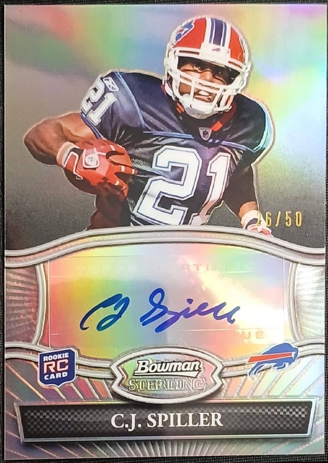 C.J. Spiller [Refractor] #CJS