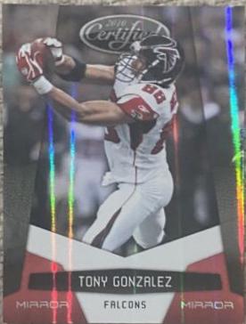 Tony Gonzalez [Mirror Red] #8