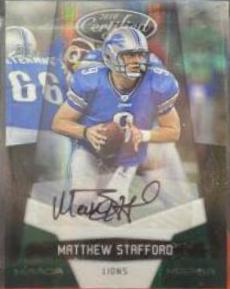 Matthew Stafford [Mirror Emerald Autograph] #49
