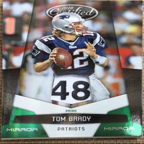 Tom Brady [Mirror Gold Material Prime] #90