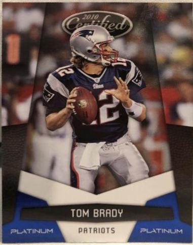 Tom Brady [Platinum Blue] #90