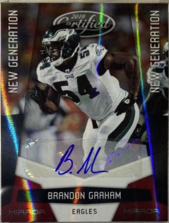 Brandon Graham [Mirror Red Autograph] #181